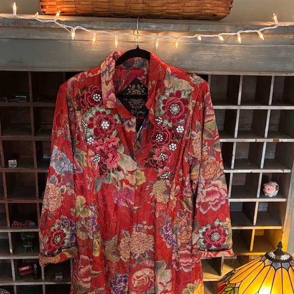 Johnny Was Jackets & Blazers - Johnny Was Stunning  Floral Jacket
